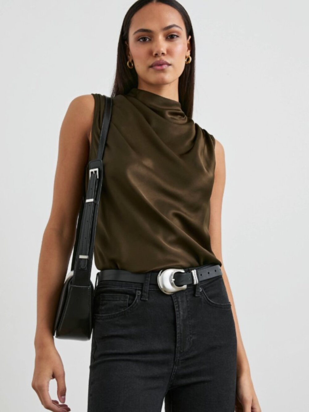 RAILS - KALEEN TOP - DARK MOSS